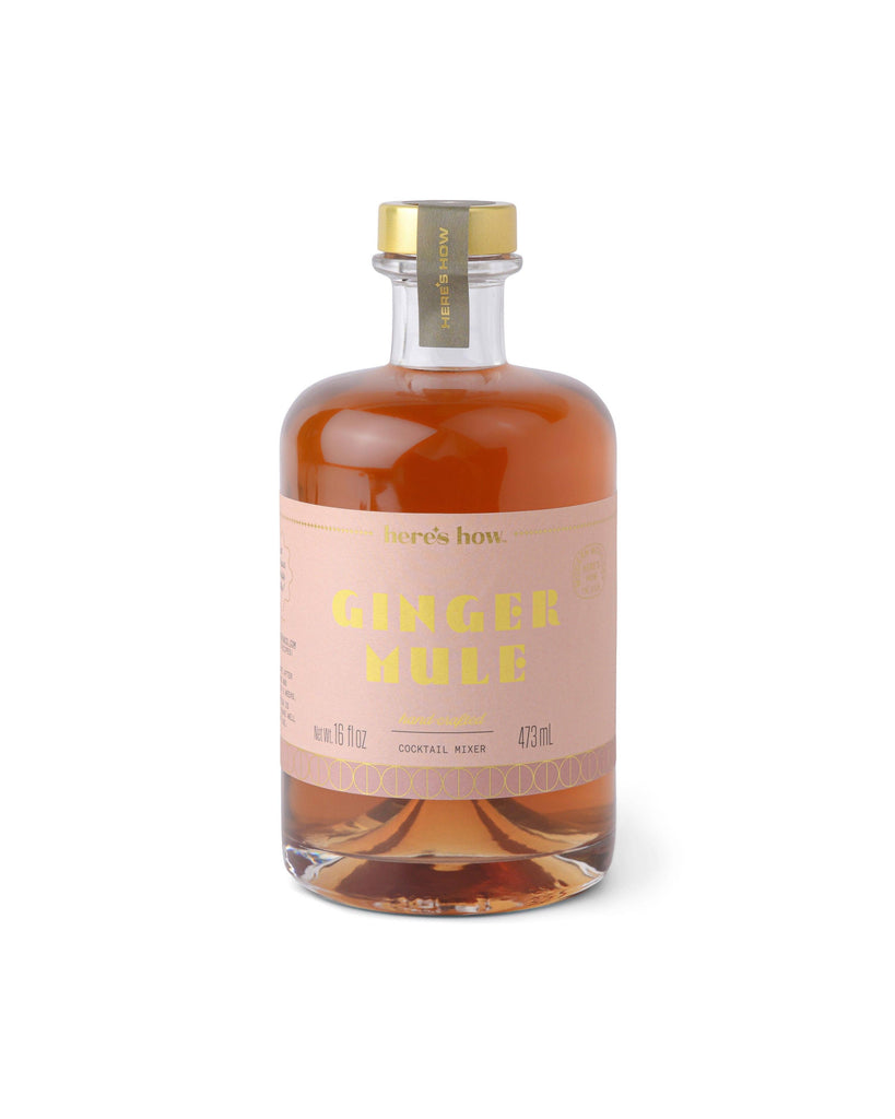 Here's How Ginger Mule Cocktail Mixer 500ml – thoughtful gifts and beautiful finds from C&K, an independent lifestyle store in Settle.