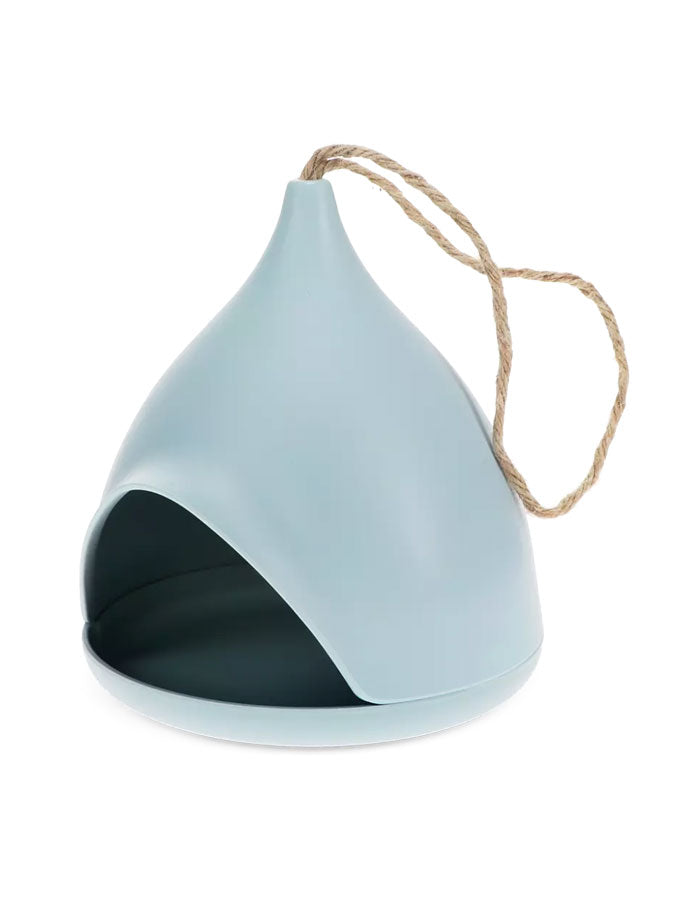Bamboo Fibre Bird Feeder - Blue – thoughtful gifts and beautiful finds from C&K, an independent lifestyle store in Settle.