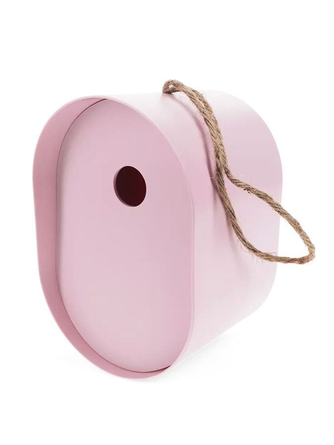 Oval Bamboo Birdhouse Pink – joyful toys & games for little ones at C&K, an independent lifestyle store in Settle.