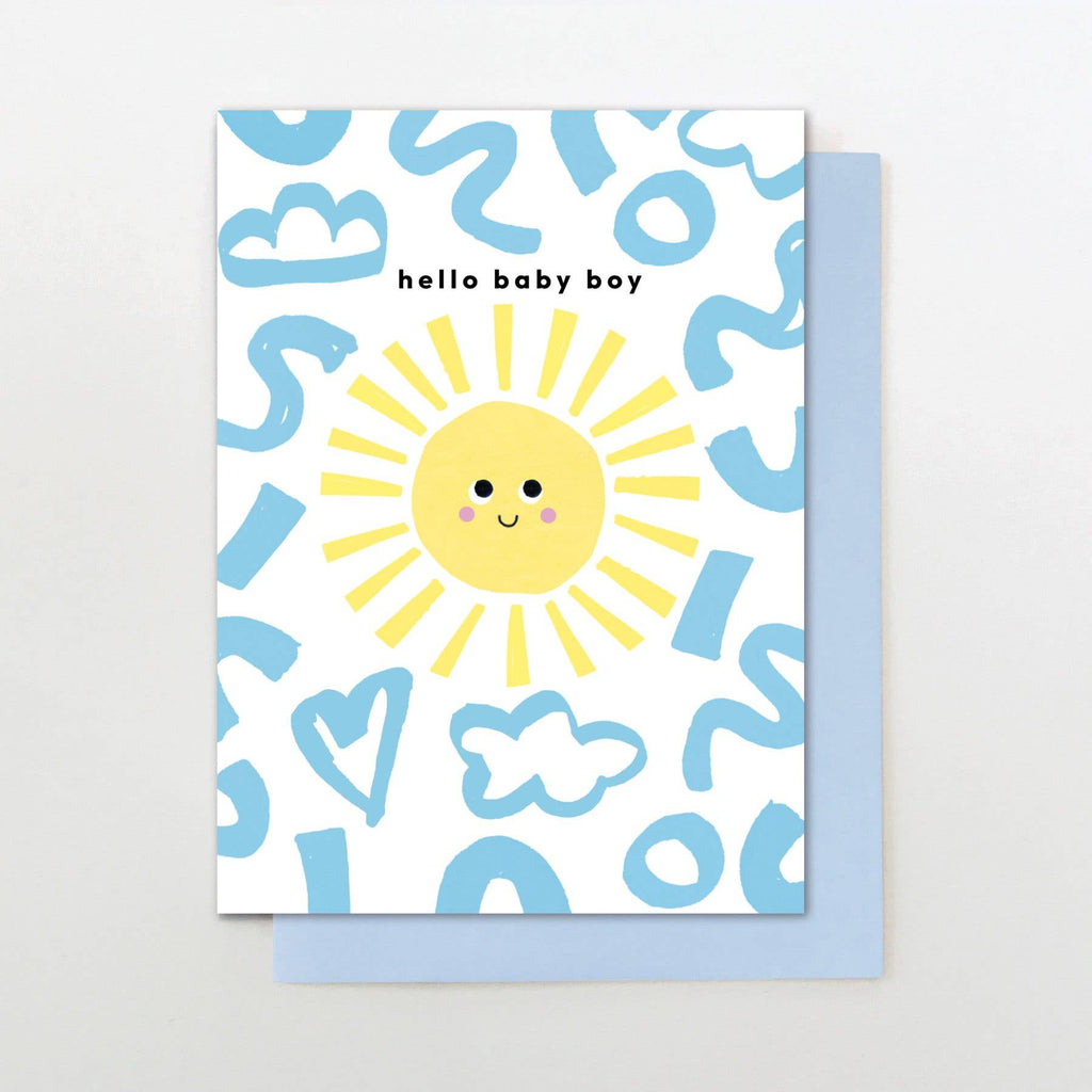 PY21 - Baby Boy Sunshine – beautiful greeting card from C&K, an independent lifestyle store in Settle.