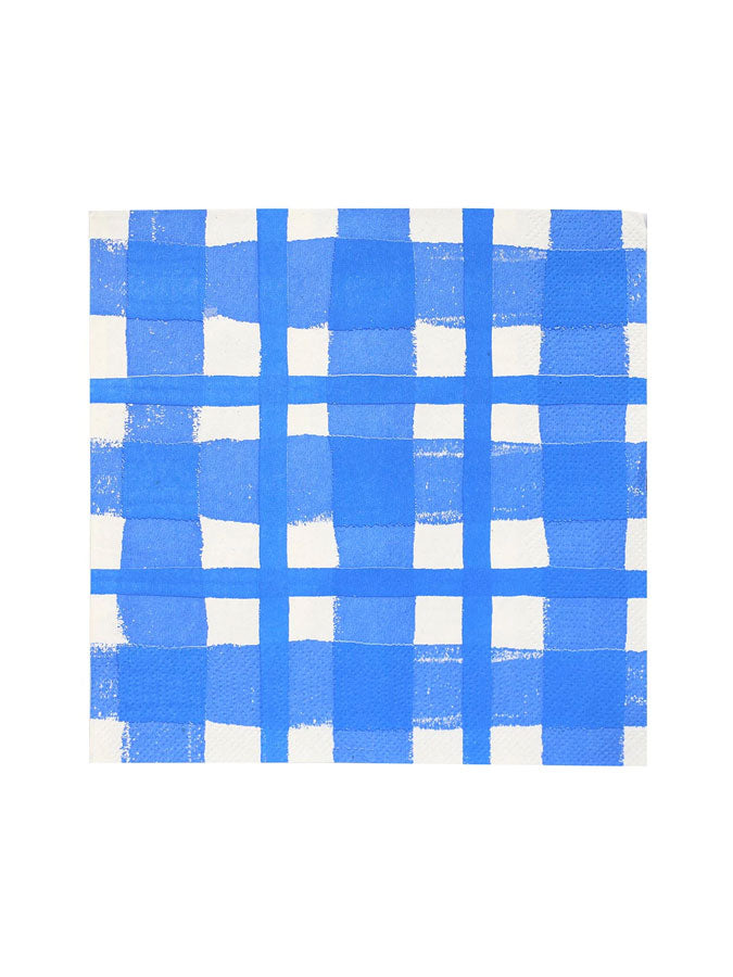 Bon Appetit Check Napkin Blue – thoughtful gifts and beautiful finds from C&K, an independent lifestyle store in Settle.