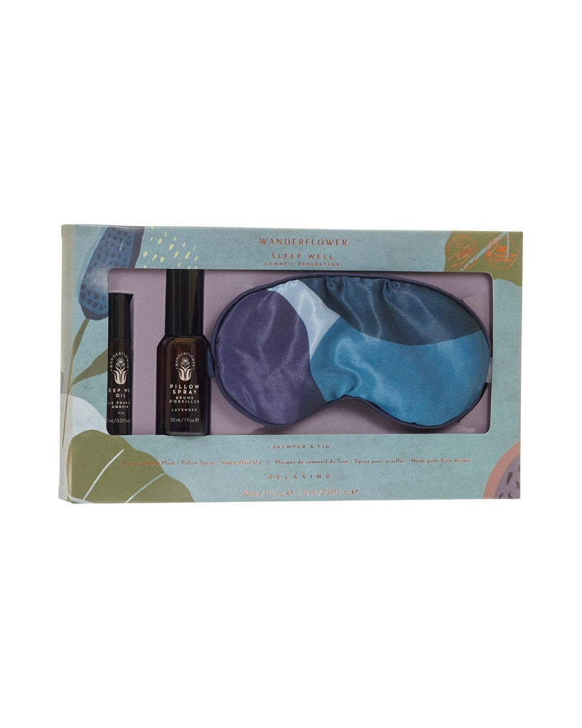 3pc Relaxing Sleep Well Set - Lavender & Fig – thoughtful gifts and beautiful finds from C&K, an independent lifestyle store in Settle.