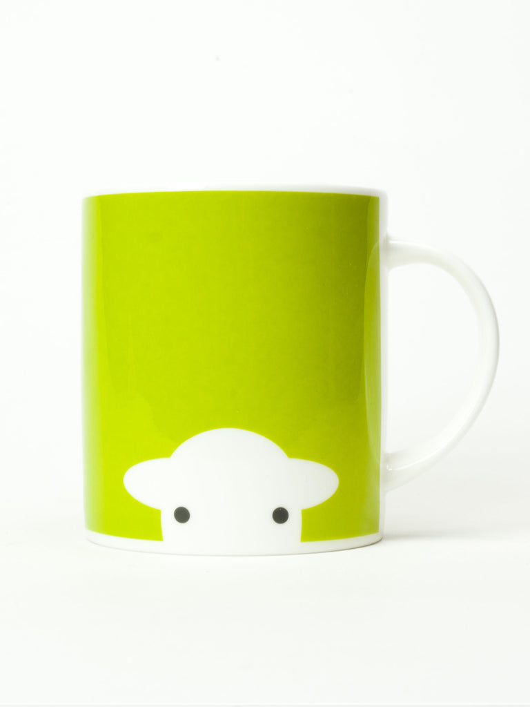 Herdy Peep Mug-Green - Car & Kitchen