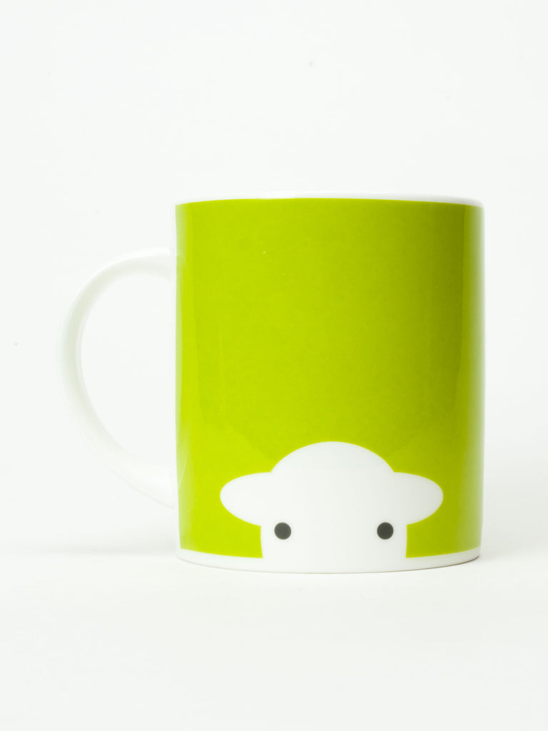 Herdy Peep Mug-Green - Car & Kitchen